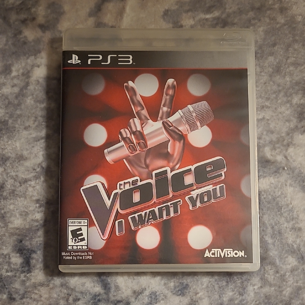 Activision The Voice I Want You PS3 Game - Red Cover